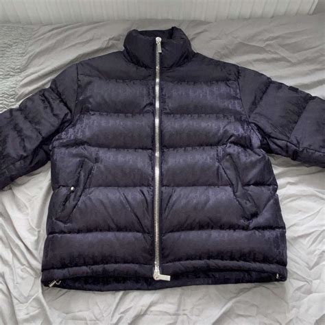 bomber dior|dior puffer jacket navy.